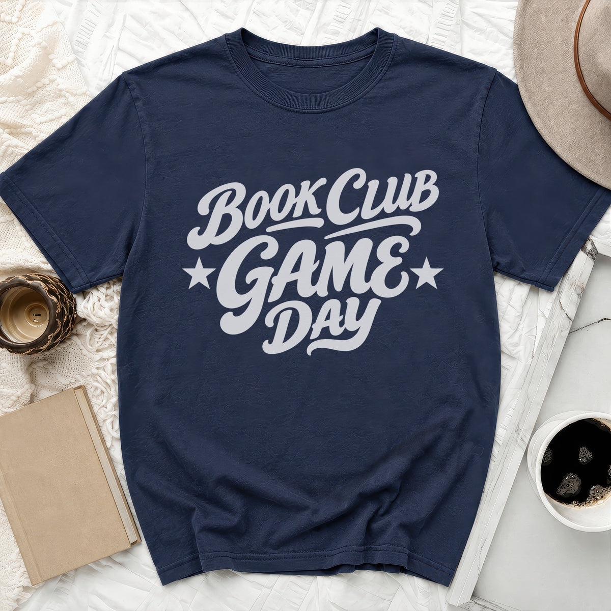 Book Club Game Day Tee