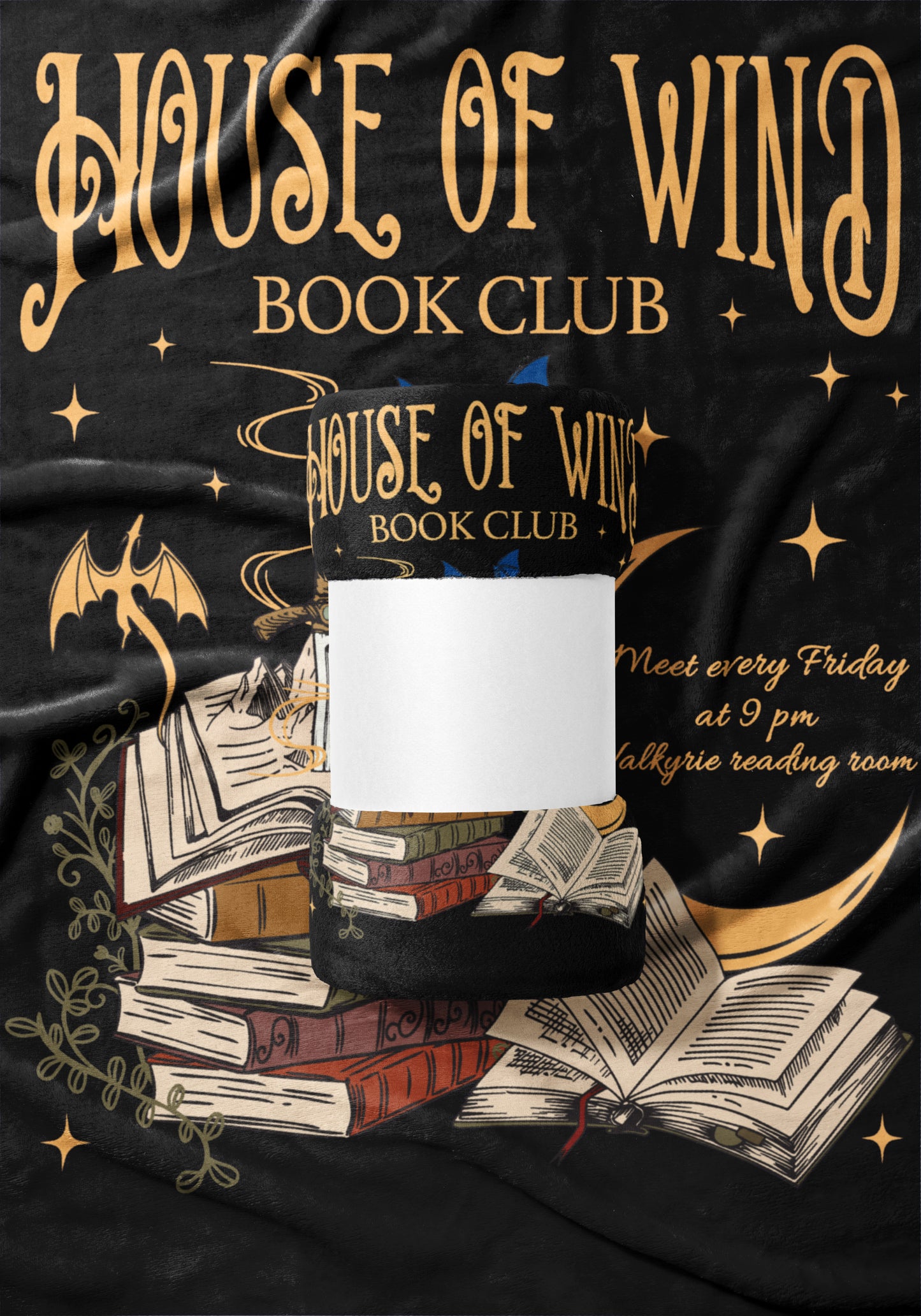 House of Wind Book Club Custom Printed Blanket