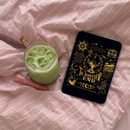 Dark Gold Celestial Quote To Whatever End product type