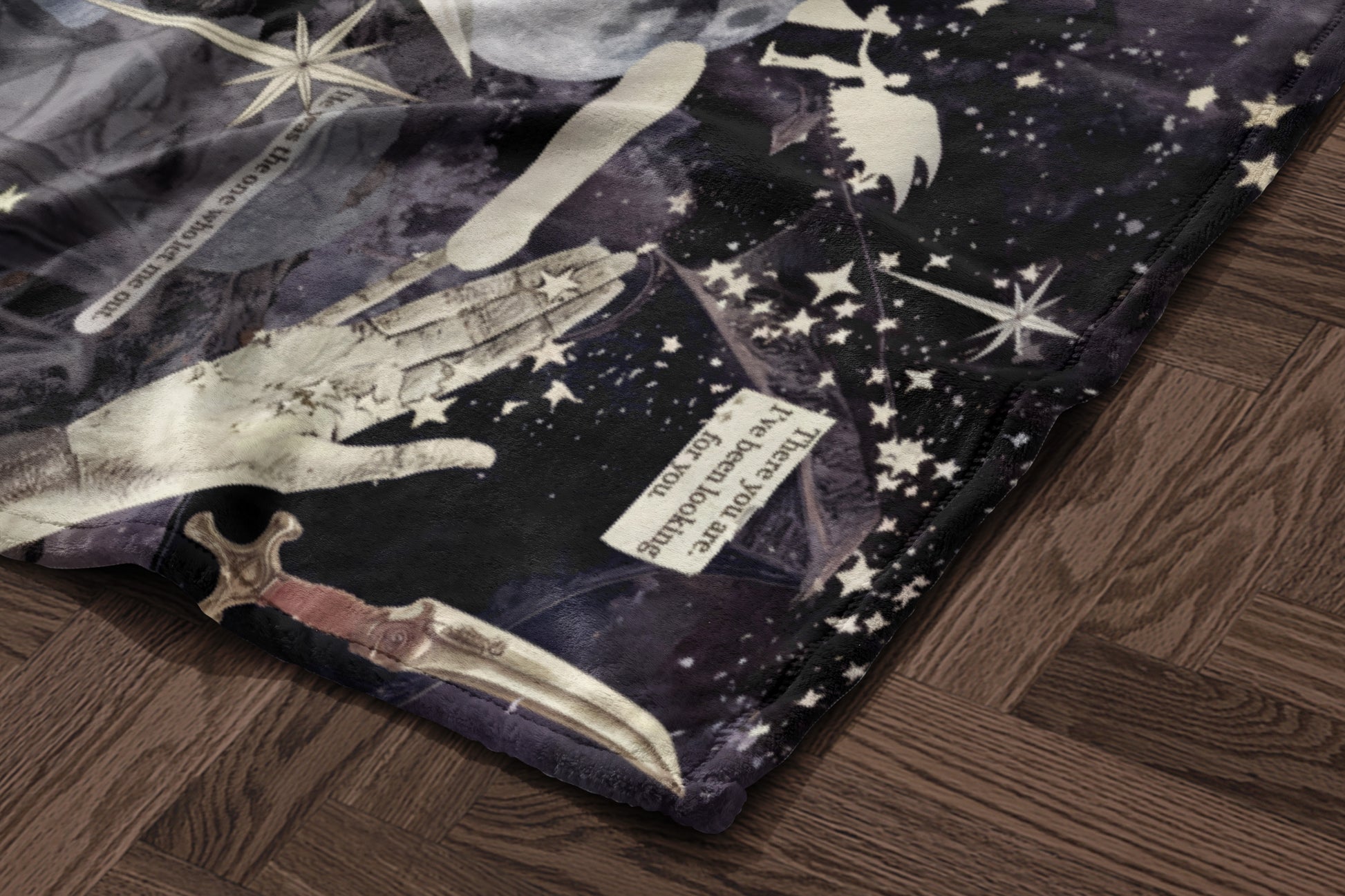 Unique Cosmic Fantasy Design Blanket for Stylish Decor