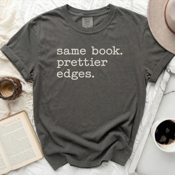 Prettier Edges Bookish Tee in Pepper