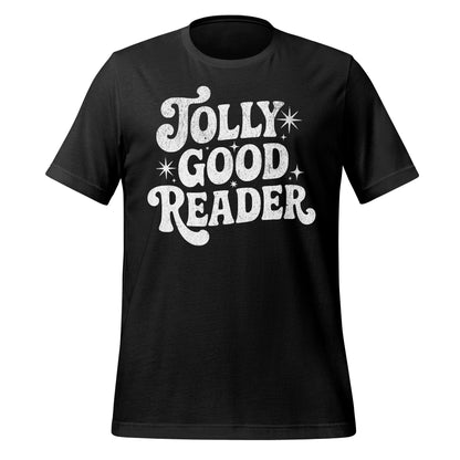 Jolly Good Reader Fun Graphic Tee Shirt Product