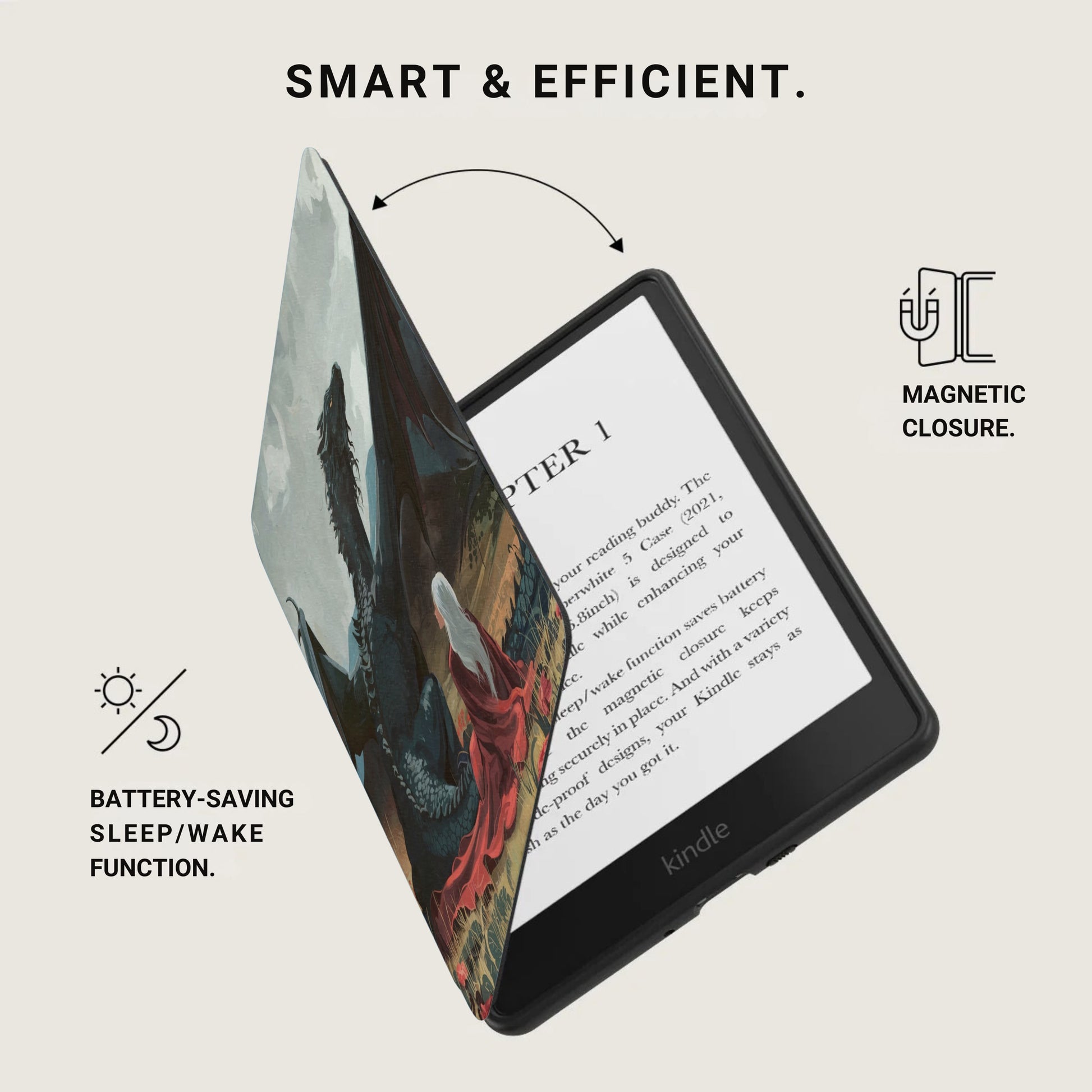Kindle Paperwhite 5 Smart Efficient Magnetic Sleep Wake product type