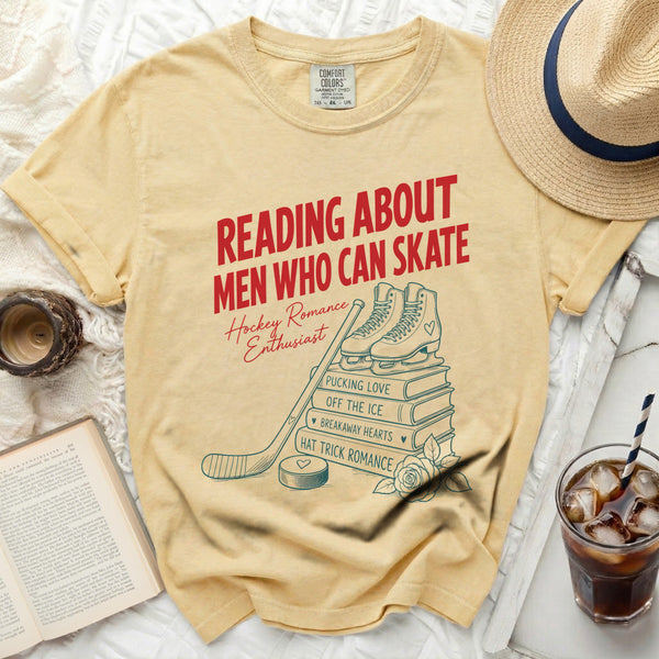 Men Who Can Skate Tee in Butter