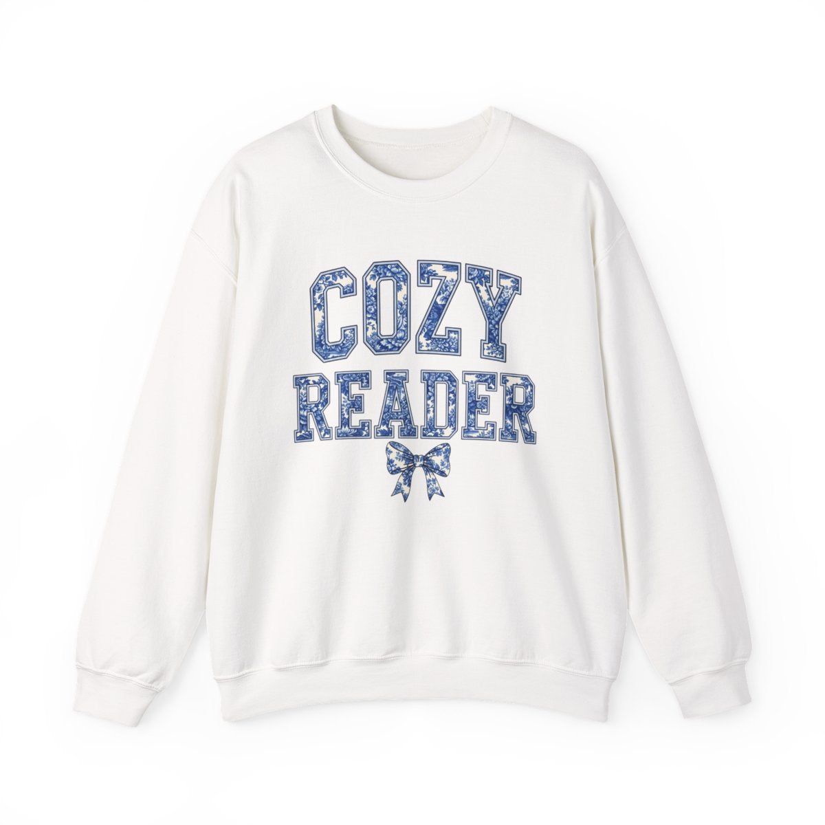 Cozy Reader Graphic Sweatshirt Fashion Apparel
