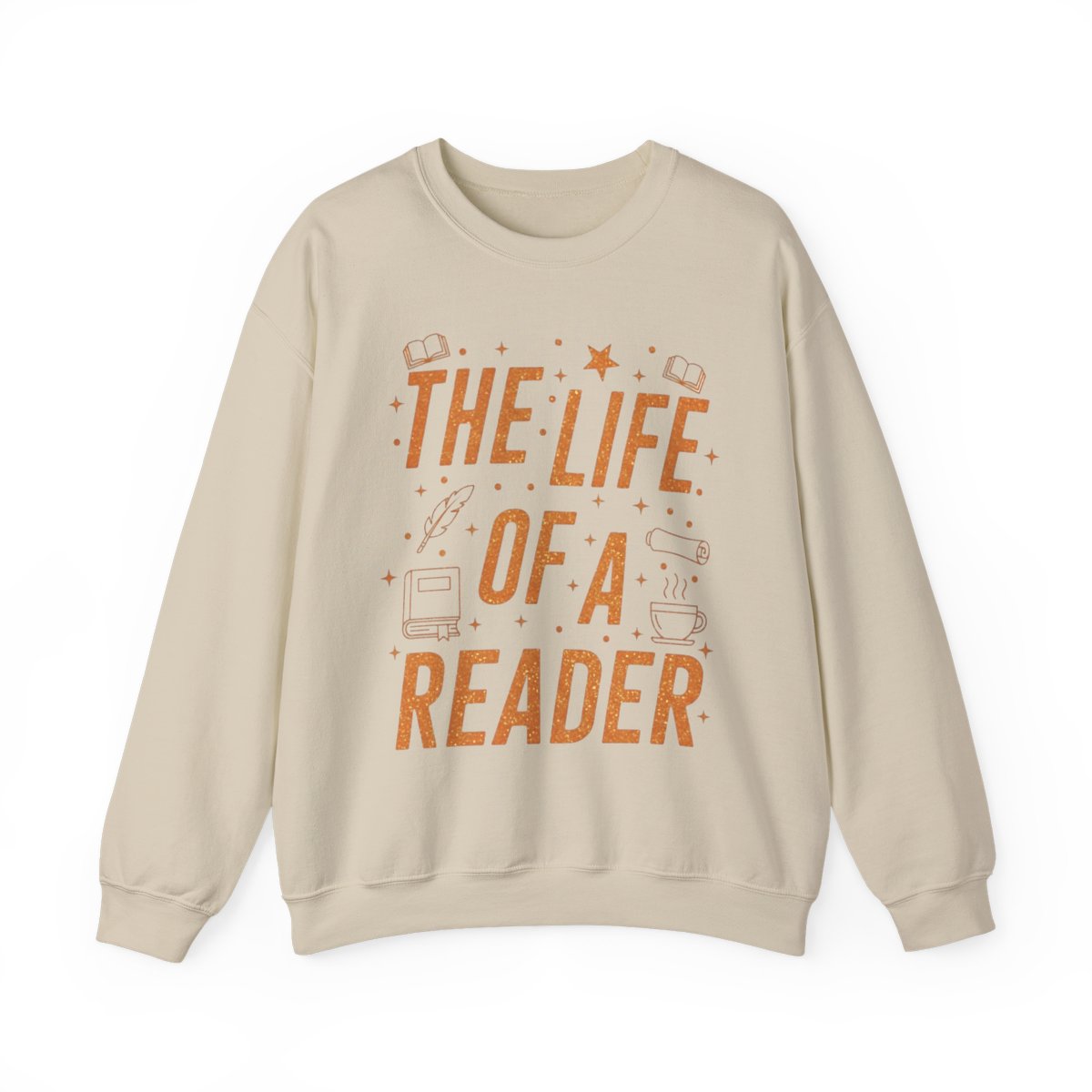 The Life of a Reader Graphic Pullover Sweater