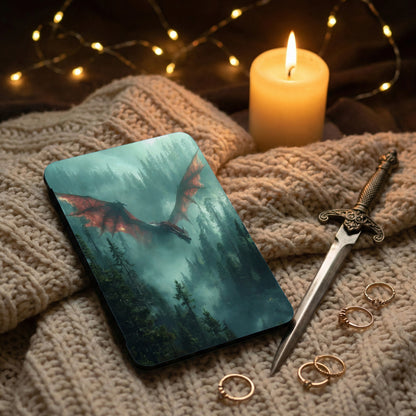 Epic Red Dragon Misty Forest Device Case product type