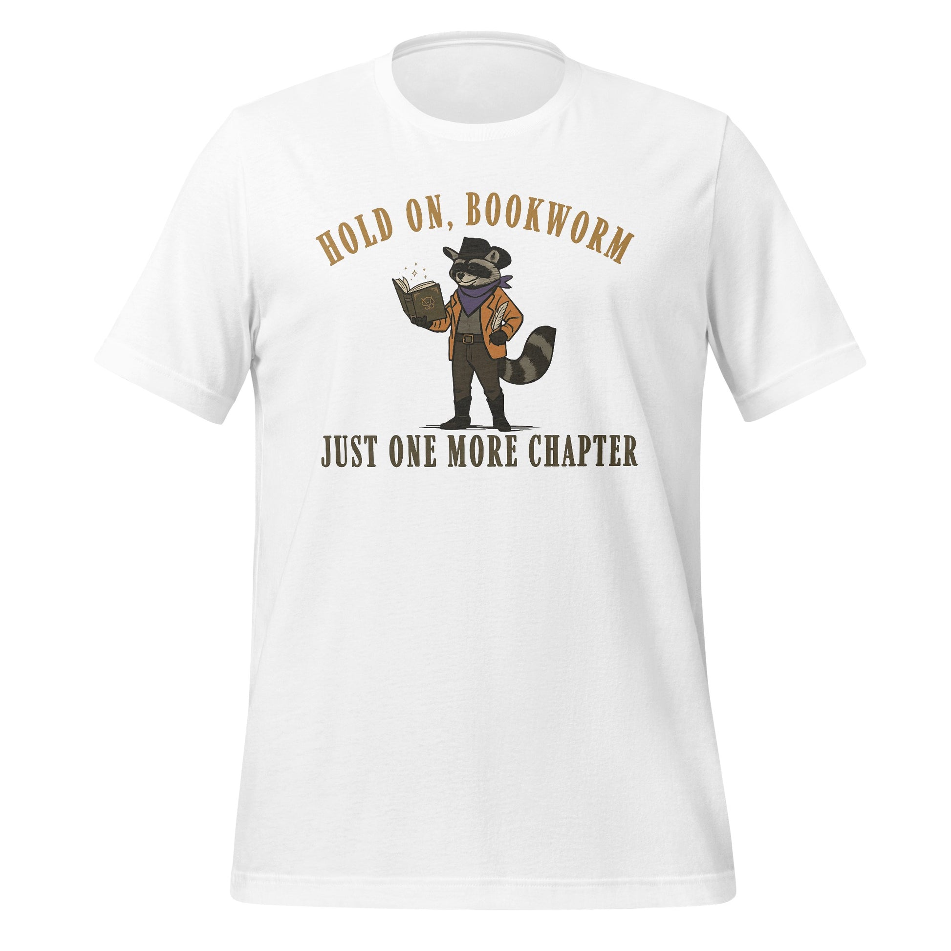 Hold On Bookworm Just One More Chapter Shirt