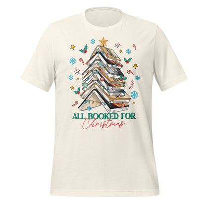 All Booked for Christmas Graphic T-Shirt
