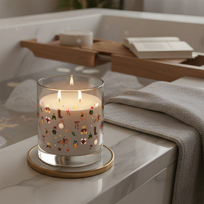 Festive Candle for Cozy Evenings and Relaxation
