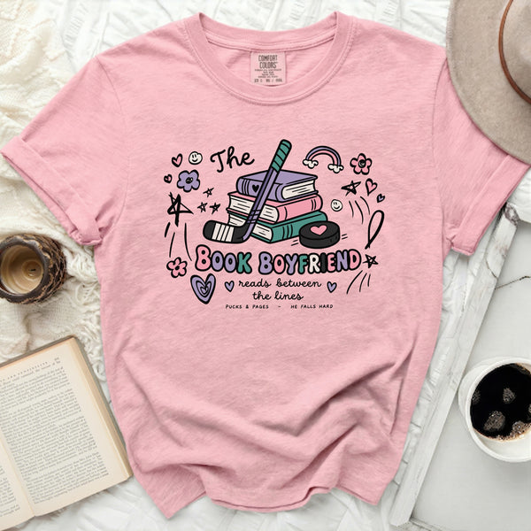 The Book Boyfriend Tee in Blossom