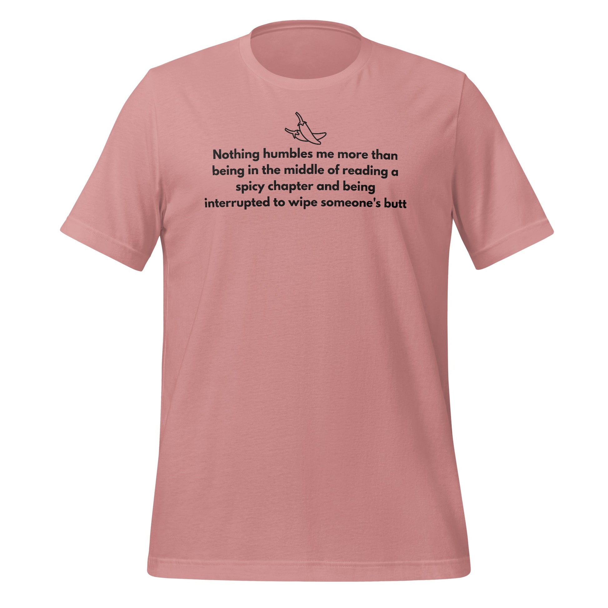 Humorous Reading Interrupted Quote T-Shirt