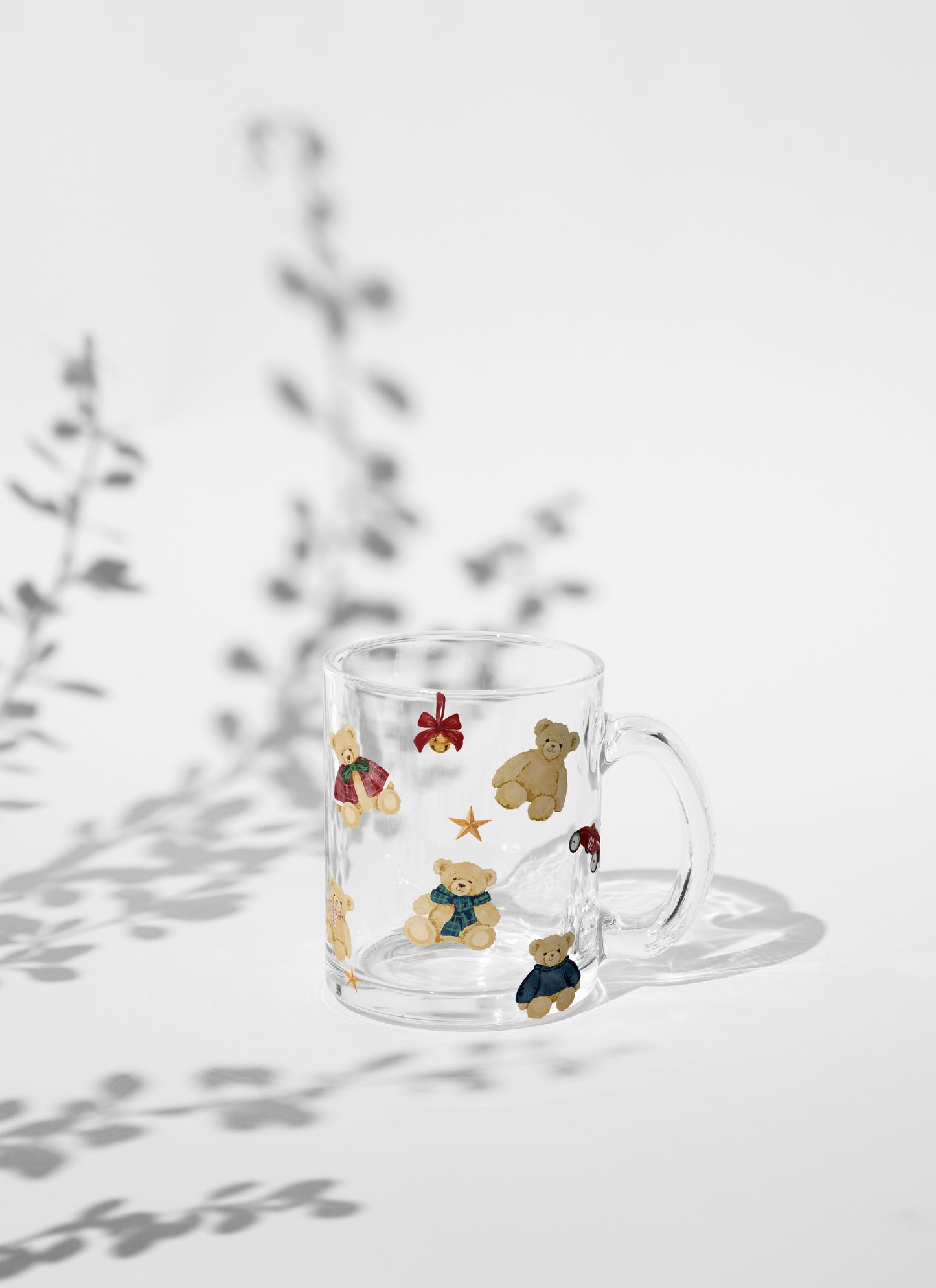 Cute Bear Mug with Colorful Teddy Bear Designs