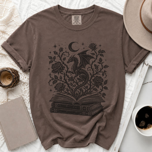Mystical Dragon Tee in Espresso
