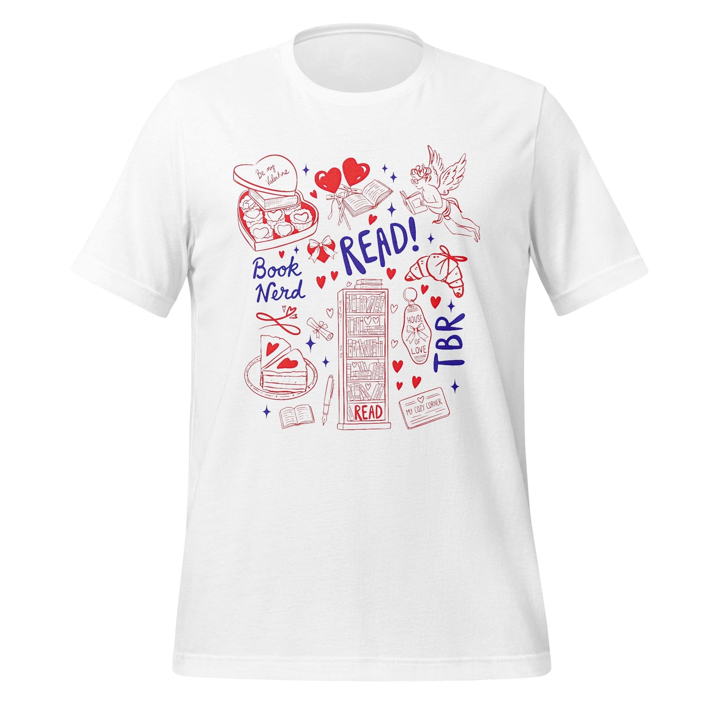 Trendy Book Nerd Graphic Tee for Literary Lovers