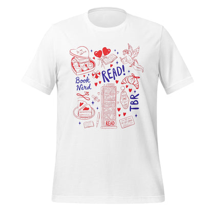 Trendy Book Nerd Graphic Tee for Literary Lovers