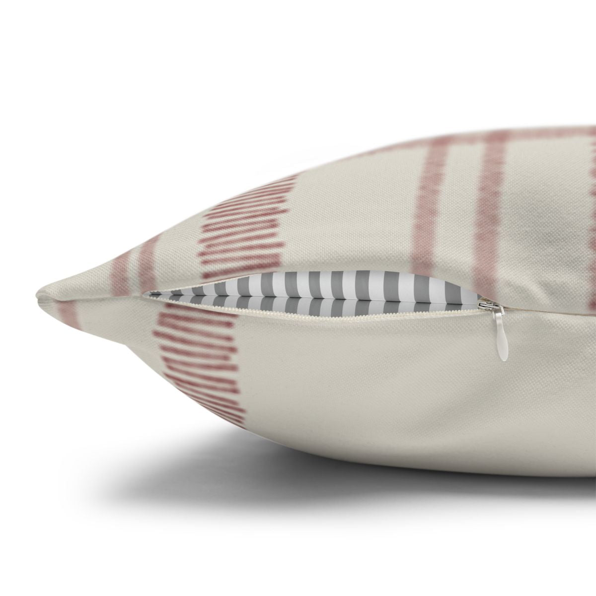 Decorative Pillow Cover with Hidden Zipper Detailed Pattern