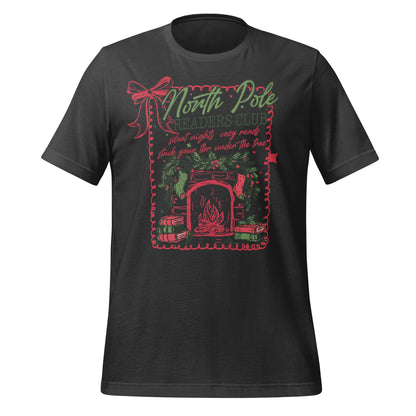 North Pole Readers Club Cozy Night Christmas Shirt