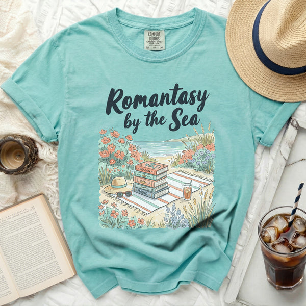 Romantasy by the Sea Tee in Island Reef