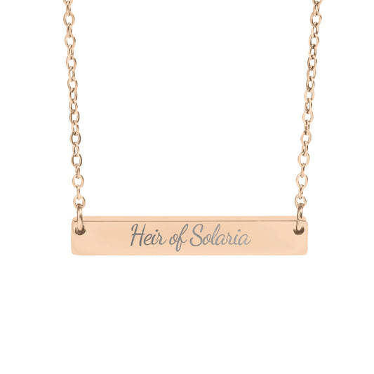 Heir of Solaria Necklace - MagicMerchEmporium