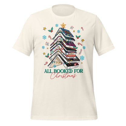 All Booked for Christmas Graphic T-shirt
