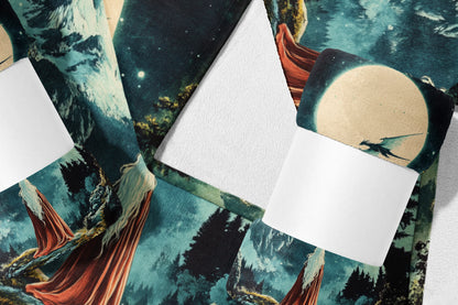 Fantasy Moonlit Forest Scenic Pillowcase Set