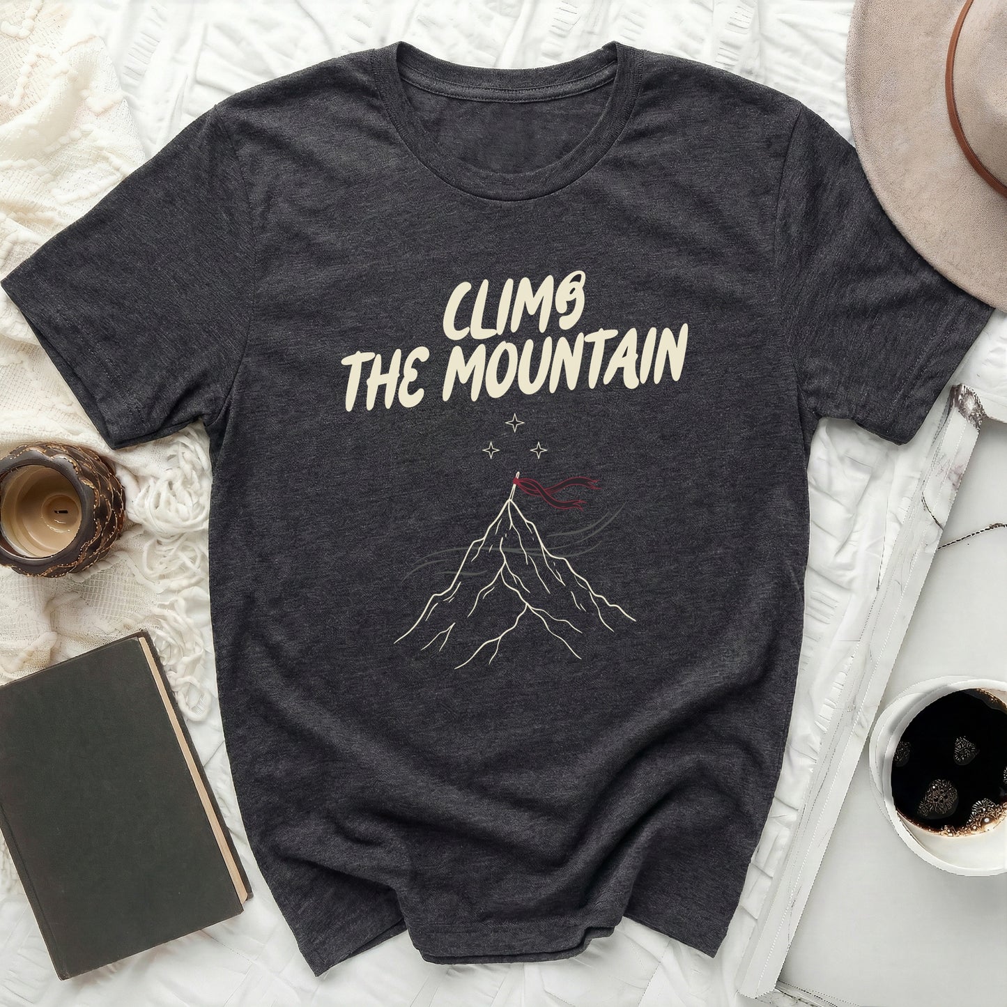 Dark Grey Climb The Mountain Graphic Design T-Shirt product type
T-shirt
Graphic Tee
Climb The Mountain
Mountain Design
Adventure Shirt
Hiking Gear
Outdoor Lifestyle
Nature Lover
Travel Enthusiast
Explorer Apparel
Motivational Quote
Inspirational Art
Dark Grey Shirt
Charcoal Top
Short Sleeve Tee
Crew Neck
Unisex T-shirt
Casual Wear
Graphic Clothing
Unique Design