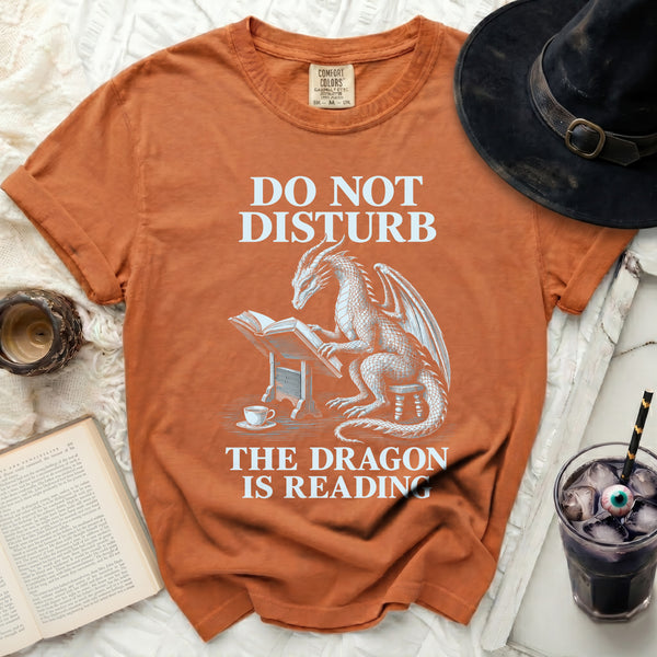 Reading Dragon Tee in Yam