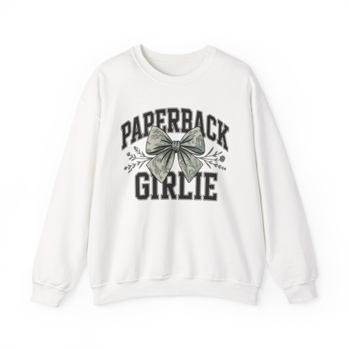 Paperback Girlie Bow Design Sweatshirt