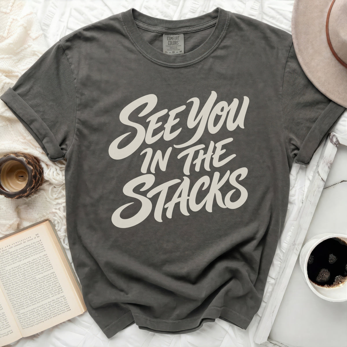 In The Stacks Tee