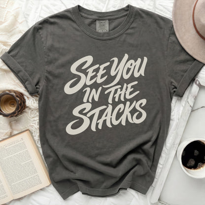 In The Stacks Tee