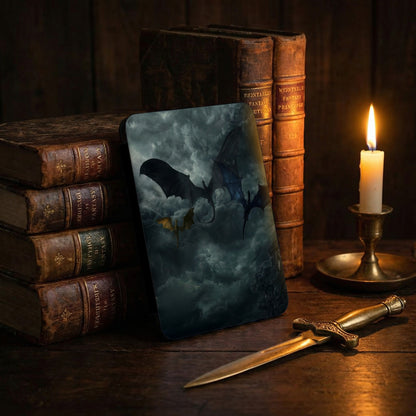 Stormy Sky Dragons Lightning Fantasy Art product type