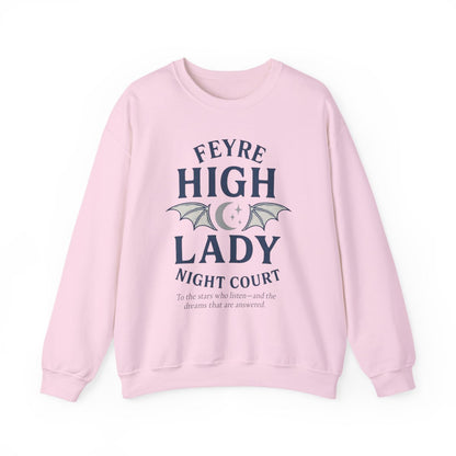 Feyre High Lady Night Court Graphic Sweatshirt