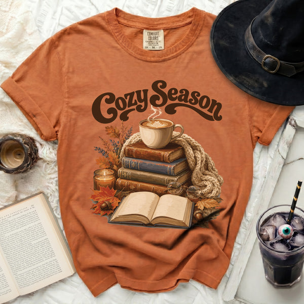 Cozy Season Tee in Yam