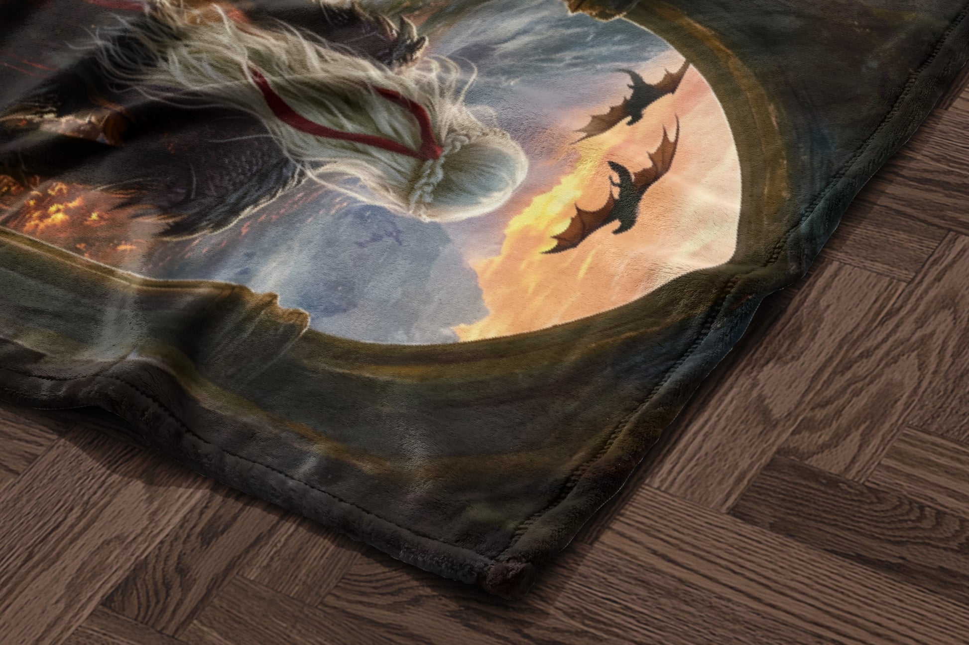Epic Dragon Fantasy Design Blanket
