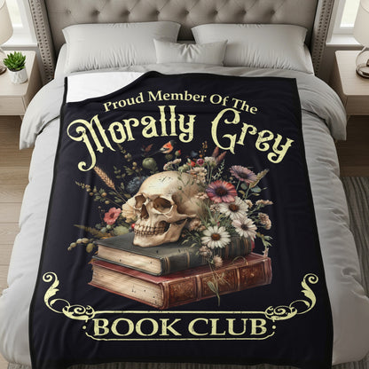 Proud Member Morally Grey Book Club Blanket