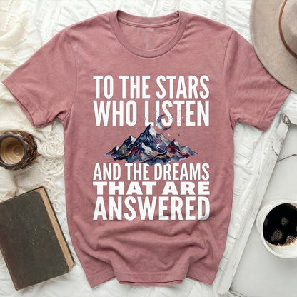 TO THE STARS WHO LISTEN AND THE DREAMS THAT ARE product type