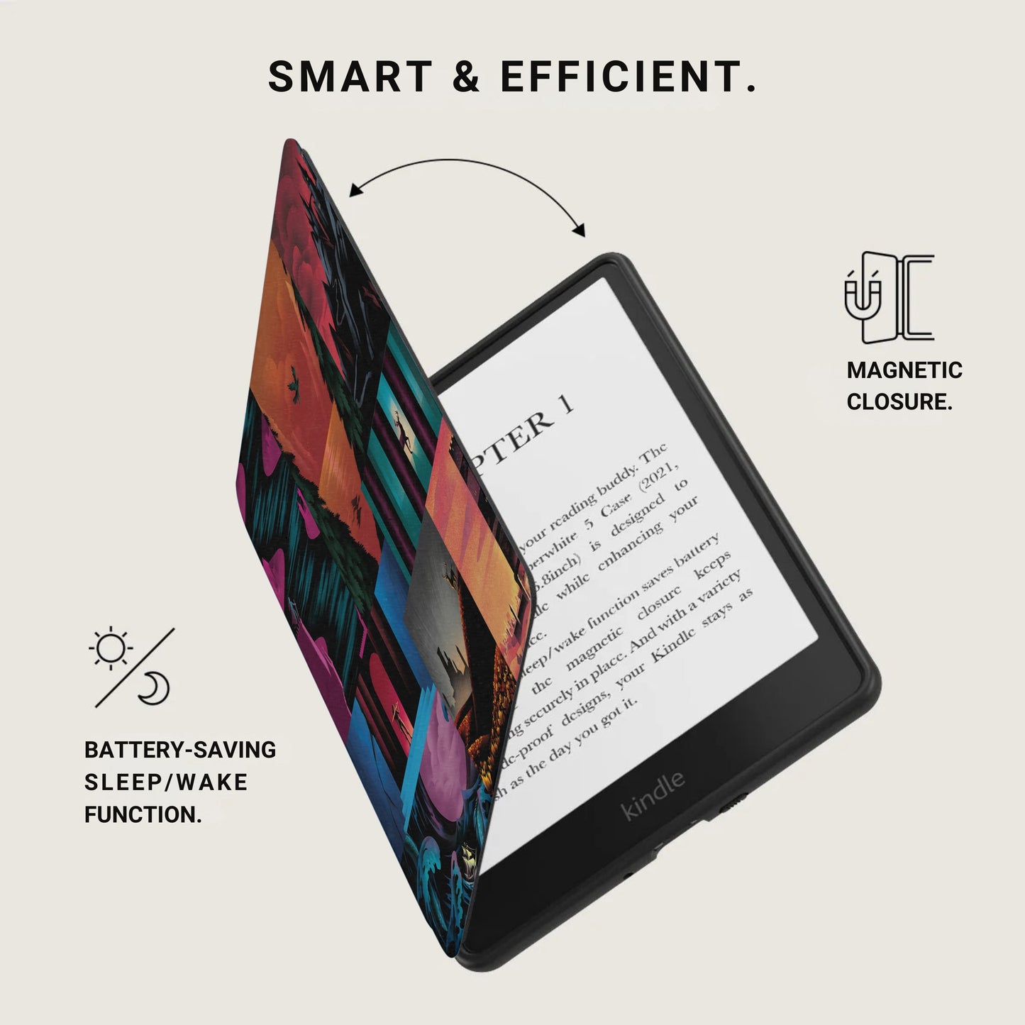 Kindle Paperwhite 5 Magnetic Sleep Wake Smart Case product type