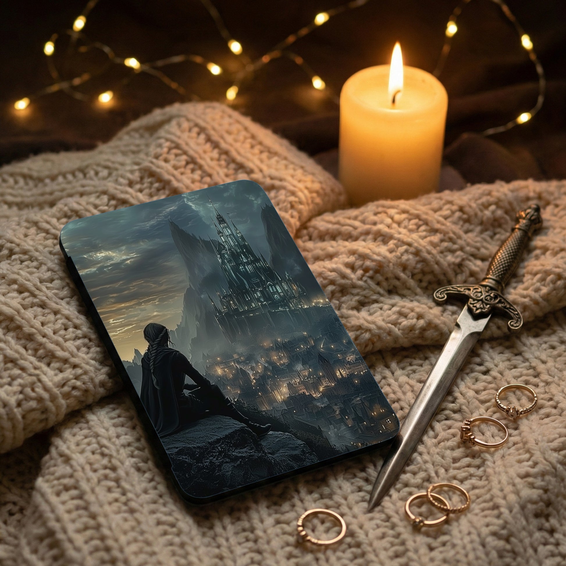 Fantasy Castle City Mystic Person Artwork product type