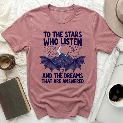 TO THE STARS WHO LISTEN AND DREAMS ANSWERED product type