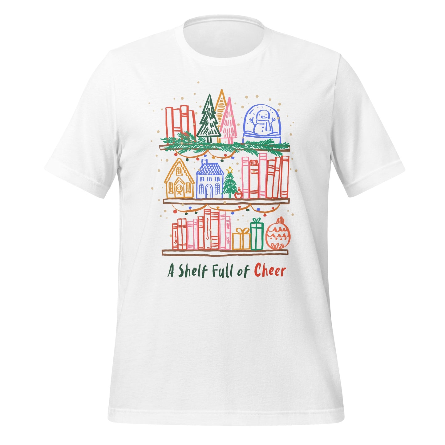 A Shelf Full of Cheer Holiday Graphic Tee product