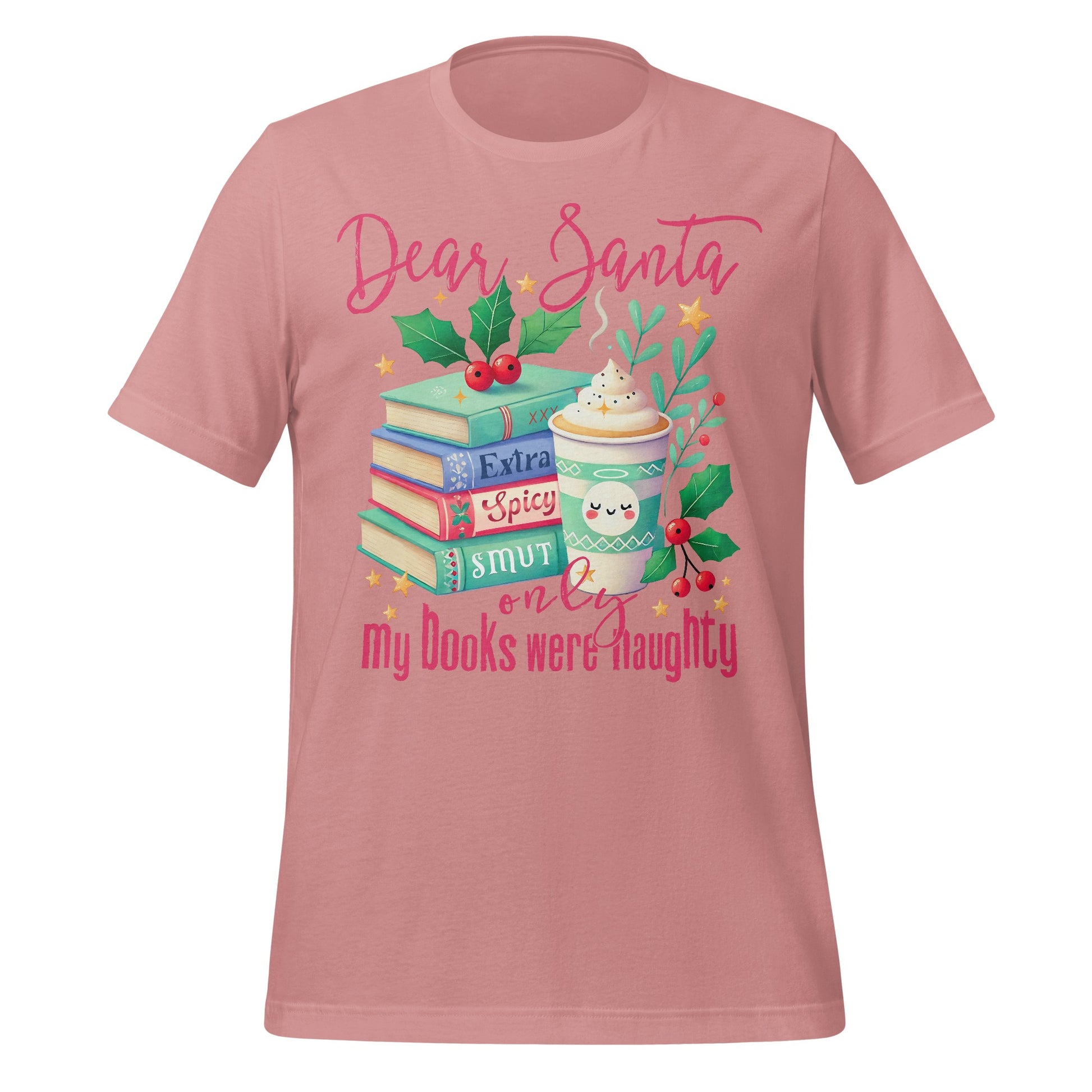 Dear Santa My Books Were Naughty T-Shirt
