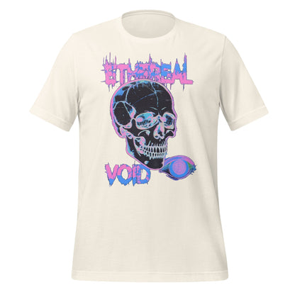Ethereal Void Skull Graphic T-Shirt for Unique Style
