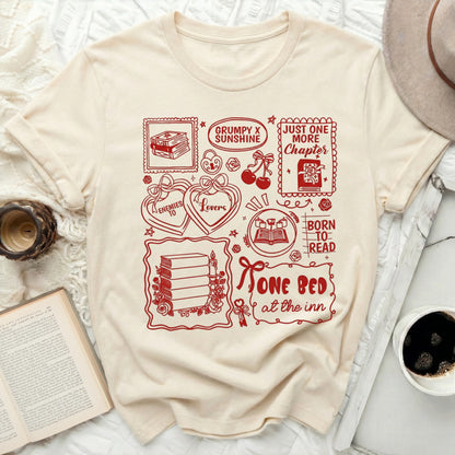 Grumpy X Sunshine Just One More Chapter Book Lover Shirt