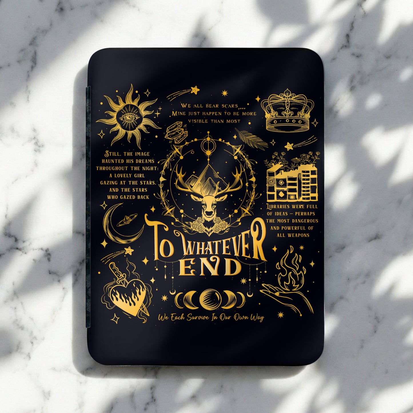 TO WHATEVER END We Each Survive In Our Own Way product type