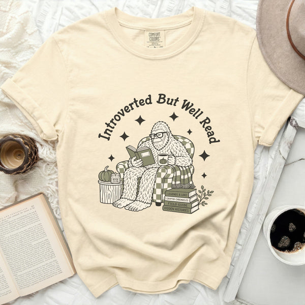Cozy Cryptid Tee in Ivory
