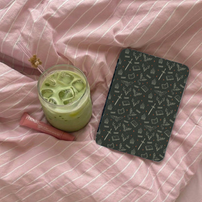 Dark Gray Fireheart Fantasy Elements Device Case product type