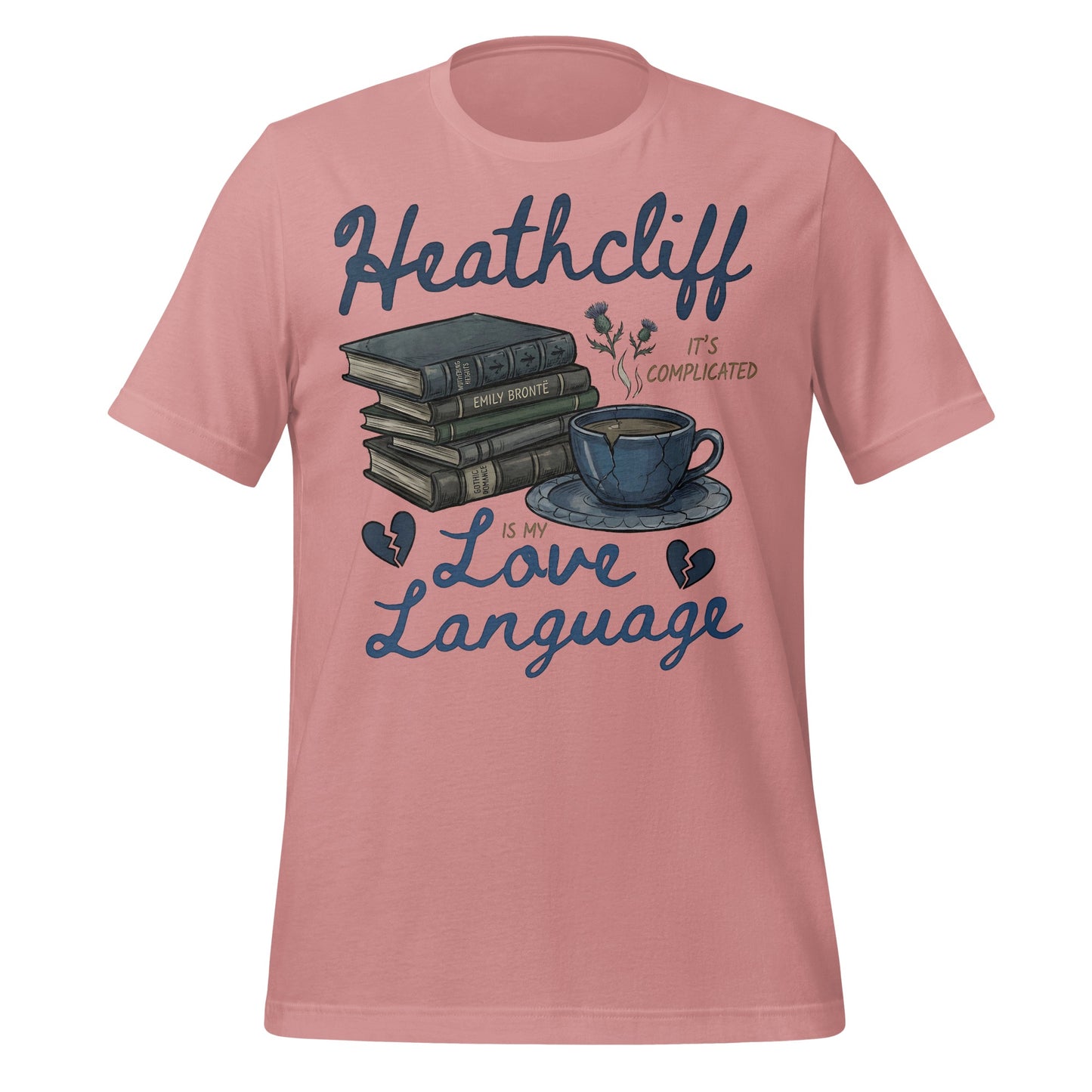 Heathcliff Love Language It's Complicated T-Shirt