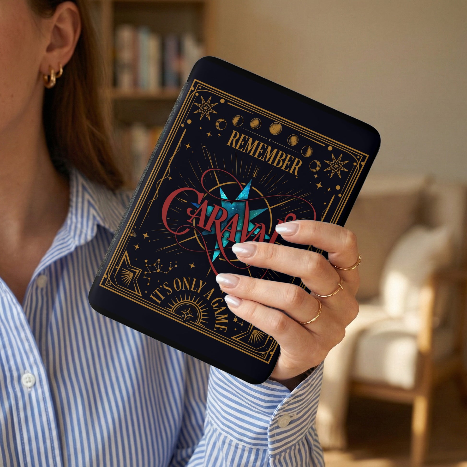 Celestial Caraval Remember It's Only A Game E-Reader Case