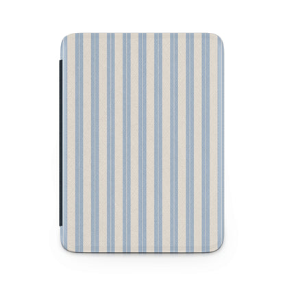 Elegant Light Blue and White Striped Cover product